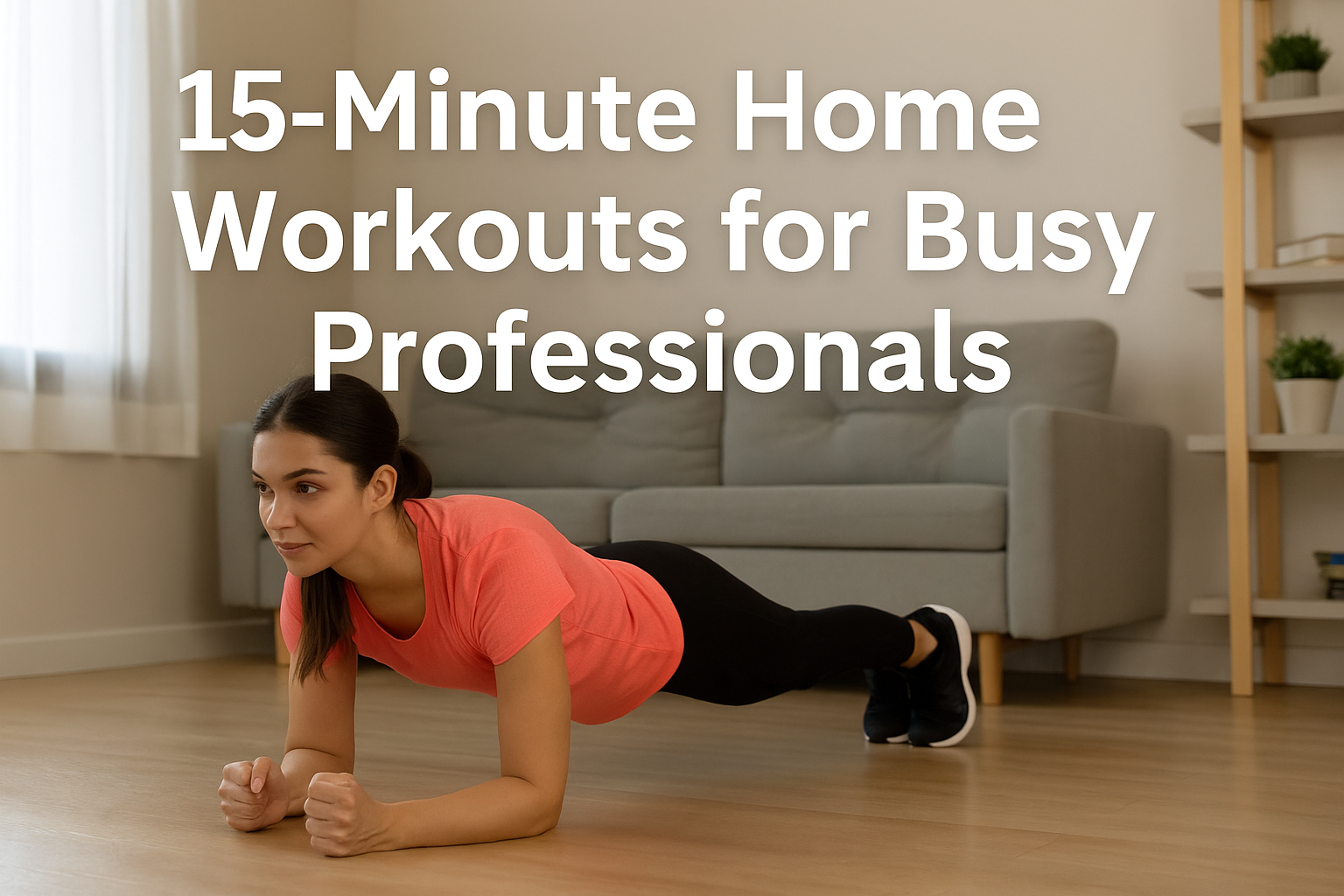 15-Minute Home Workouts for Busy Professionals